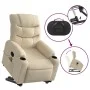 Liegender Fußmassagesessel aus cremefarbenem Stoff von , Sessel - Ref: Foro24-3206662, Preis: 353,10 €, Rabatt: %