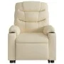 Liegender Fußmassagesessel aus cremefarbenem Stoff von , Sessel - Ref: Foro24-3206662, Preis: 353,10 €, Rabatt: %