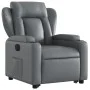 Gray Faux Leather Power Lift Recliner by , Armchairs - Ref: Foro24-3204561, Price: 335,50 €, Discount: %