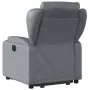 Grauer Power-Lift-Liegestuhl aus Kunstleder von , Sessel - Ref: Foro24-3204561, Preis: 339,20 €, Rabatt: %