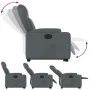 Grauer Power-Lift-Liegestuhl aus Kunstleder von , Sessel - Ref: Foro24-3204561, Preis: 339,20 €, Rabatt: %