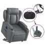 Gray Faux Leather Power Lift Recliner by , Armchairs - Ref: Foro24-3204561, Price: 335,50 €, Discount: %
