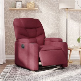 Red Fabric Electric Recliner by , Armchairs - Ref: Foro24-3204575, Price: 270,83 €, Discount: %