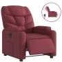 Red Fabric Electric Recliner by , Armchairs - Ref: Foro24-3204575, Price: 281,20 €, Discount: %