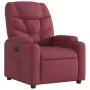 Red Fabric Electric Recliner by , Armchairs - Ref: Foro24-3204575, Price: 281,20 €, Discount: %