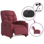 Red Fabric Electric Recliner by , Armchairs - Ref: Foro24-3204575, Price: 281,20 €, Discount: %