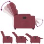 Elektrischer Liegesessel aus rotem Stoff von , Sessel - Ref: Foro24-3204575, Preis: 270,83 €, Rabatt: %