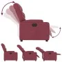 Red Fabric Electric Recliner by , Armchairs - Ref: Foro24-3204575, Price: 281,20 €, Discount: %