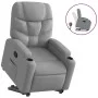 Light Gray Fabric Liftable Recliner by , Armchairs - Ref: Foro24-3204596, Price: 286,29 €, Discount: %