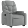Light Gray Fabric Liftable Recliner by , Armchairs - Ref: Foro24-3204596, Price: 276,42 €, Discount: %