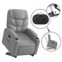 Light Gray Fabric Liftable Recliner by , Armchairs - Ref: Foro24-3204596, Price: 286,29 €, Discount: %