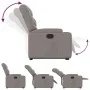 Liftable recliner taupe gray fabric by , Armchairs - Ref: Foro24-3204604, Price: 282,72 €, Discount: %