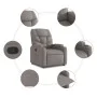 Hebbarer Liegesessel aus taupegrauem Stoff von , Sessel - Ref: Foro24-3204604, Preis: 281,91 €, Rabatt: %