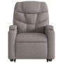 Hebbarer Liegesessel aus taupegrauem Stoff von , Sessel - Ref: Foro24-3204604, Preis: 264,29 €, Rabatt: %