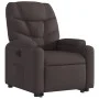 Sillón eléctrico reclinable elevable de tela marrón oscuro de , Sillones - Ref: Foro24-3204625, Precio: 332,76 €, Descuento: %
