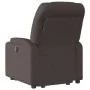 Sillón eléctrico reclinable elevable de tela marrón oscuro de , Sillones - Ref: Foro24-3204625, Precio: 332,76 €, Descuento: %
