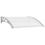 Marquesina para puerta PC 120x100 cm de vidaXL, Toldos - Ref: Foro24-45628, Precio: 50,80 €, Descuento: %