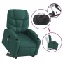 Elektrischer Massagesessel mit verstellbarer Liege, dunkelgrüner Stoff von , Sessel - Ref: Foro24-3204638, Preis: 349,18 €, R...
