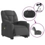 Anhebbarer elektrischer Massagesessel aus dunkelgrauem Stoff von , Sessel - Ref: Foro24-3204633, Preis: 361,66 €, Rabatt: %