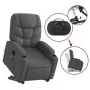 Anhebbarer elektrischer Massagesessel aus dunkelgrauem Stoff von , Sessel - Ref: Foro24-3204633, Preis: 386,49 €, Rabatt: %