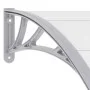 Marquesina para puerta PC 120x100 cm de vidaXL, Toldos - Ref: Foro24-45628, Precio: 50,29 €, Descuento: %