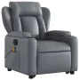 Sillón de masaje elevable eléctrico cuero sintético gris de , Sillones - Ref: Foro24-3204568, Precio: 383,10 €, Descuento: %