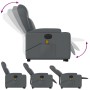 Elektrischer Massagesessel aus grauem Kunstleder von , Sessel - Ref: Foro24-3204568, Preis: 356,48 €, Rabatt: %