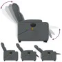 Sillón de masaje elevable eléctrico cuero sintético gris de , Sillones - Ref: Foro24-3204568, Precio: 383,10 €, Descuento: %