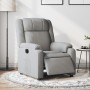 Sillón reclinable eléctrico tela gris claro de , Sillones - Ref: Foro24-3205178, Precio: 230,98 €, Descuento: %
