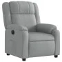 Sillón reclinable eléctrico tela gris claro de , Sillones - Ref: Foro24-3205178, Precio: 232,73 €, Descuento: %