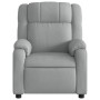 Sillón reclinable eléctrico tela gris claro de , Sillones - Ref: Foro24-3205178, Precio: 230,98 €, Descuento: %