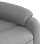 Sillón reclinable eléctrico tela gris claro de , Sillones - Ref: Foro24-3205178, Precio: 230,98 €, Descuento: %