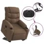 Sillón de masaje eléctrico reclinable elevable tela marrón de , Sillones - Ref: Foro24-3206676, Precio: 391,65 €, Descuento: %