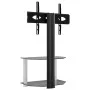 Mueble TV esquina 2 niveles para 32-70 pulgadas negro plateado de , Muebles TV - Ref: Foro24-358164, Precio: 92,58 €, Descuen...