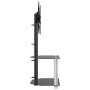 Mueble TV esquina 2 niveles para 32-70 pulgadas negro plateado de , Muebles TV - Ref: Foro24-358164, Precio: 90,73 €, Descuen...