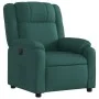 Sillón reclinable eléctrico tela verde oscuro de , Sillones - Ref: Foro24-3205184, Precio: 260,96 €, Descuento: %