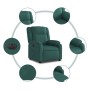 Elektrischer Liegesessel aus dunkelgrünem Stoff von , Sessel - Ref: Foro24-3205184, Preis: 242,24 €, Rabatt: %