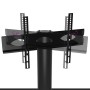 Mueble TV esquina 2 niveles para 32-70 pulgadas negro plateado de , Muebles TV - Ref: Foro24-358170, Precio: 110,03 €, Descue...