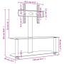 Eck-TV-Schrank 2 Ebenen für 32-70 Zoll Schwarz Silber von , TV-Möbel - Ref: Foro24-358170, Preis: 110,10 €, Rabatt: %