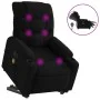 Black Fabric Liftable Reclining Electric Massage Chair by , Armchairs - Ref: Foro24-3206674, Price: 375,58 €, Discount: %