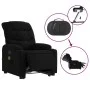 Black Fabric Liftable Reclining Electric Massage Chair by , Armchairs - Ref: Foro24-3206674, Price: 375,58 €, Discount: %