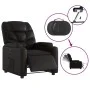 Black Faux Leather Power Recliner by , Armchairs - Ref: Foro24-3204644, Price: 268,77 €, Discount: %