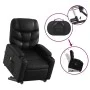 Black Artificial Leather Foot Massage Recliner by , Armchairs - Ref: Foro24-3204665, Price: 324,26 €, Discount: %
