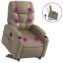 Cappuccino-Fußmassagesessel aus Kunstleder von , Sessel - Ref: Foro24-3204671, Preis: 322,62 €, Rabatt: %