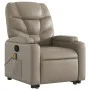 Cappuccino-Fußmassagesessel aus Kunstleder von , Sessel - Ref: Foro24-3204671, Preis: 322,62 €, Rabatt: %