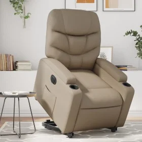 Elektrischer Hebestuhl aus Kunstleder in Cappuccino von , Sessel - Ref: Foro24-3204678, Preis: 359,75 €, Rabatt: %