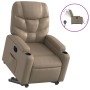 Cappuccino artificial leather electric lift chair by , Armchairs - Ref: Foro24-3204678, Price: 348,67 €, Discount: %