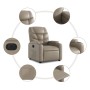 Cappuccino artificial leather electric lift chair by , Armchairs - Ref: Foro24-3204678, Price: 348,67 €, Discount: %
