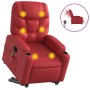 Majestätsstuhl mit elektrischem Lift aus rotem Kunstleder von , Sessel - Ref: Foro24-3204684, Preis: 318,07 €, Rabatt: %