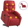Red artificial leather electric lift majesty chair by , Armchairs - Ref: Foro24-3204684, Price: 336,97 €, Discount: %